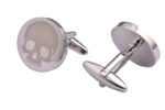 Silver Skull Cufflinks - Image 2