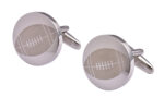 Silver Rugby Cufflinks