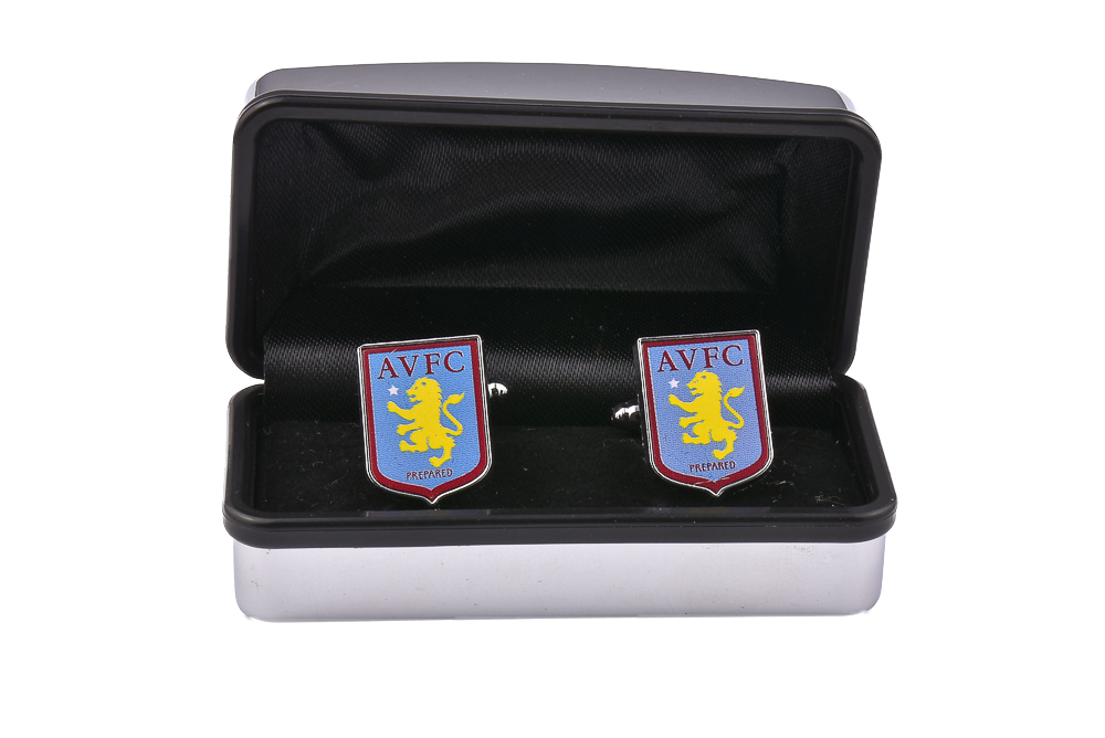 CGHC1526.jpg Aston Villa FC Official Cufflinks - Image 1
