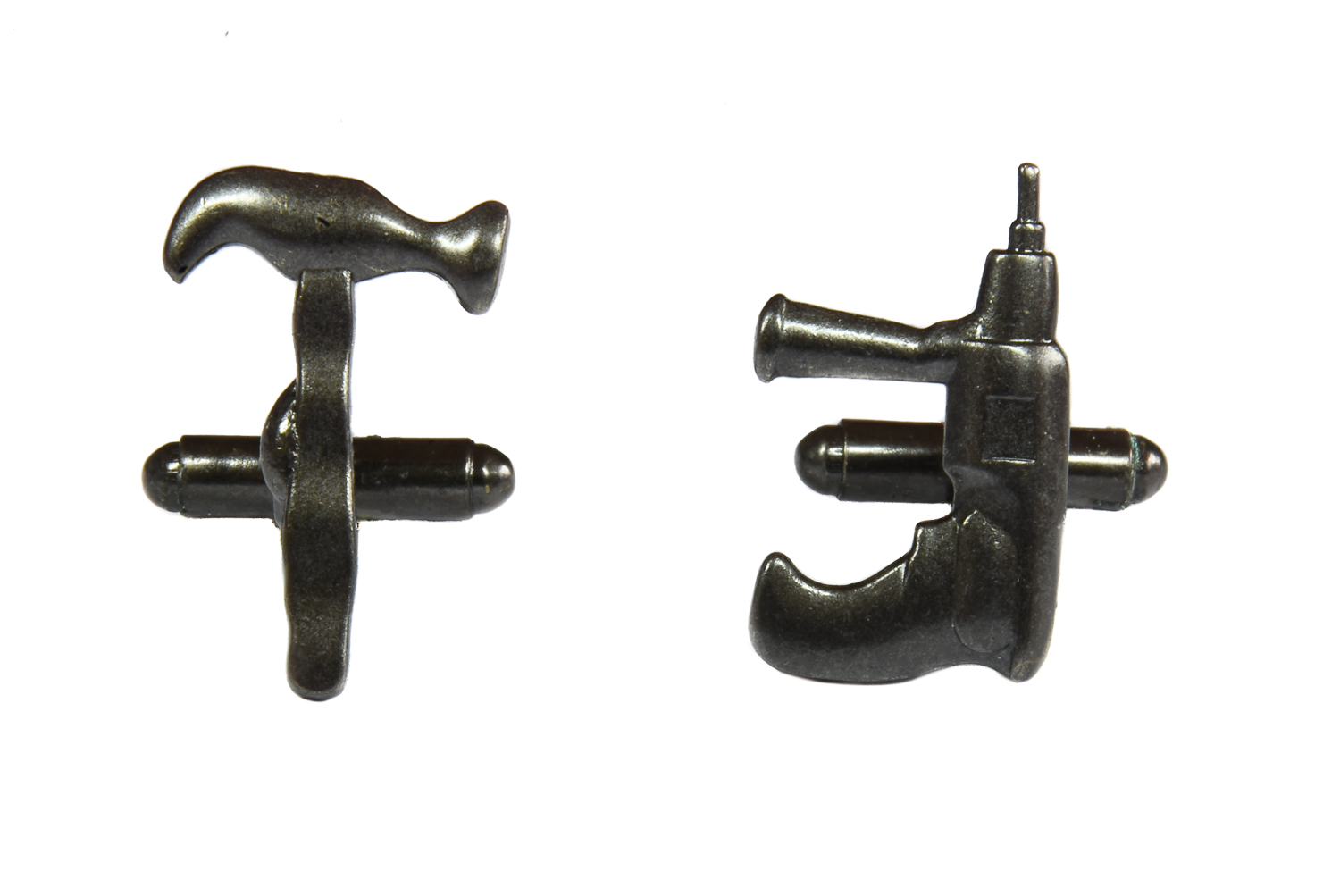 CGHC1573.jpg Hammer and Drill Tools Cufflinks - Image 1