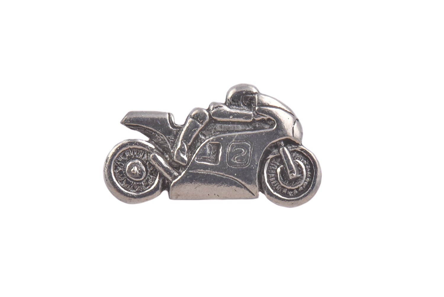 CGHL0004.jpg Lapel Pin - Motorbike - Image 1