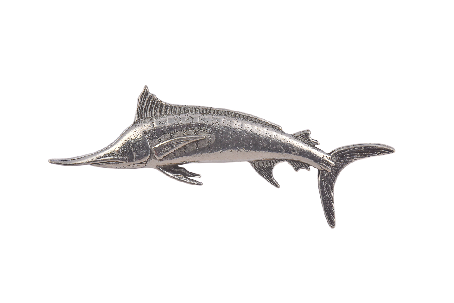 CGHL0010.jpg Lapel Pin - Blue Marlin Fish - Image 1