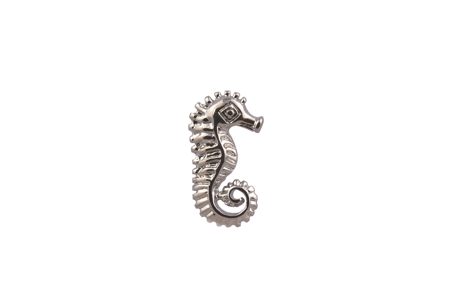 CGHL0022.jpg Lapel Pin - Seahorse Small - Image 1
