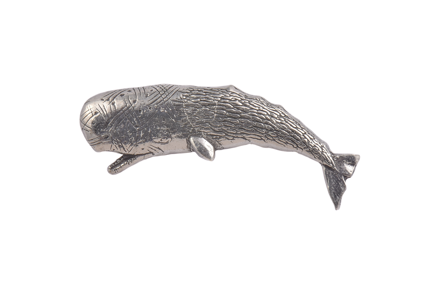 CGHL0035.jpg Lapel Pin - Whale - Image 1