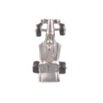 Lapel Pin - Racing Car Silver
