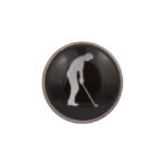 Golf Putt Lapel Pin Badge