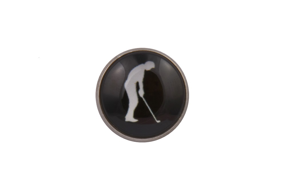 CGHL0074.jpg Golf Putt Lapel Pin Badge - Image 1