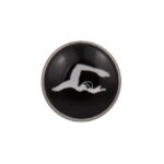 Swimming Lapel Pin Badge