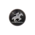 Polo Player Lapel Pin