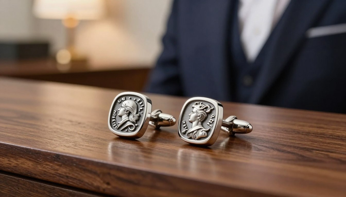 Cufflinks come in all shapes and sizes