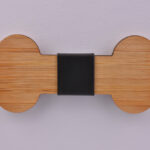 Wooden Bow Tie Bone