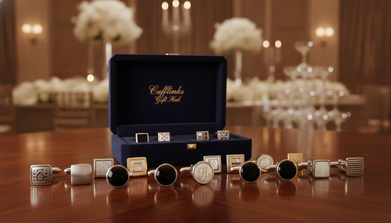 What cufflinks should I wear for my wedding?