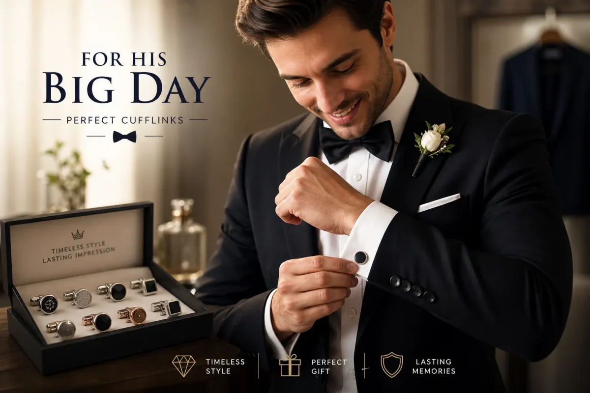cufflinks for groom