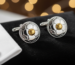 football cufflinks