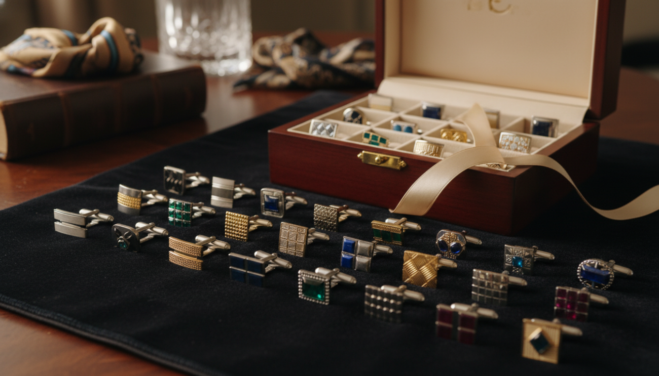 how do i choose cufflinks as a gift for him