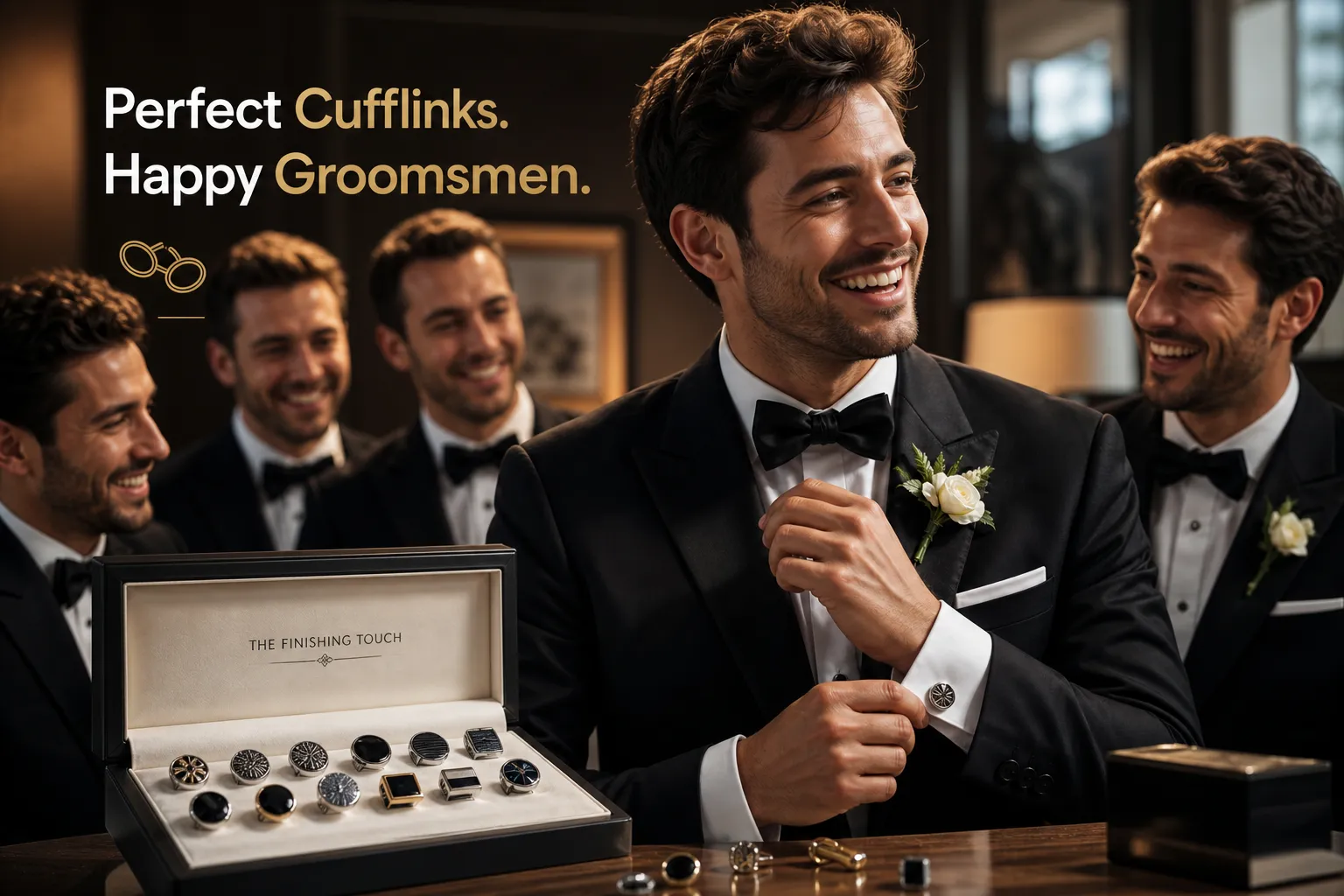 what are the best cufflinks for groomsmen gifts