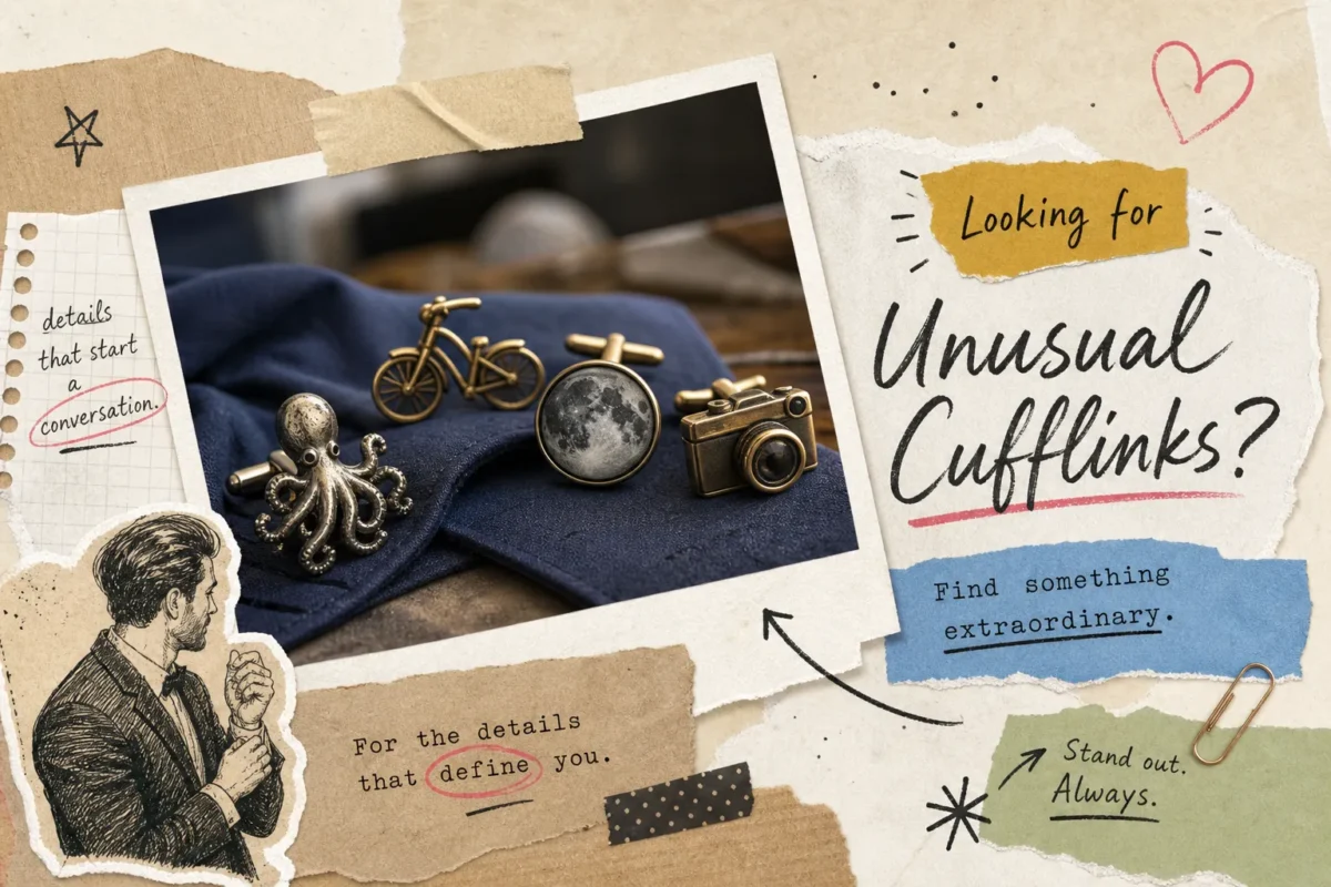 what is the best website to find unusual cufflinks