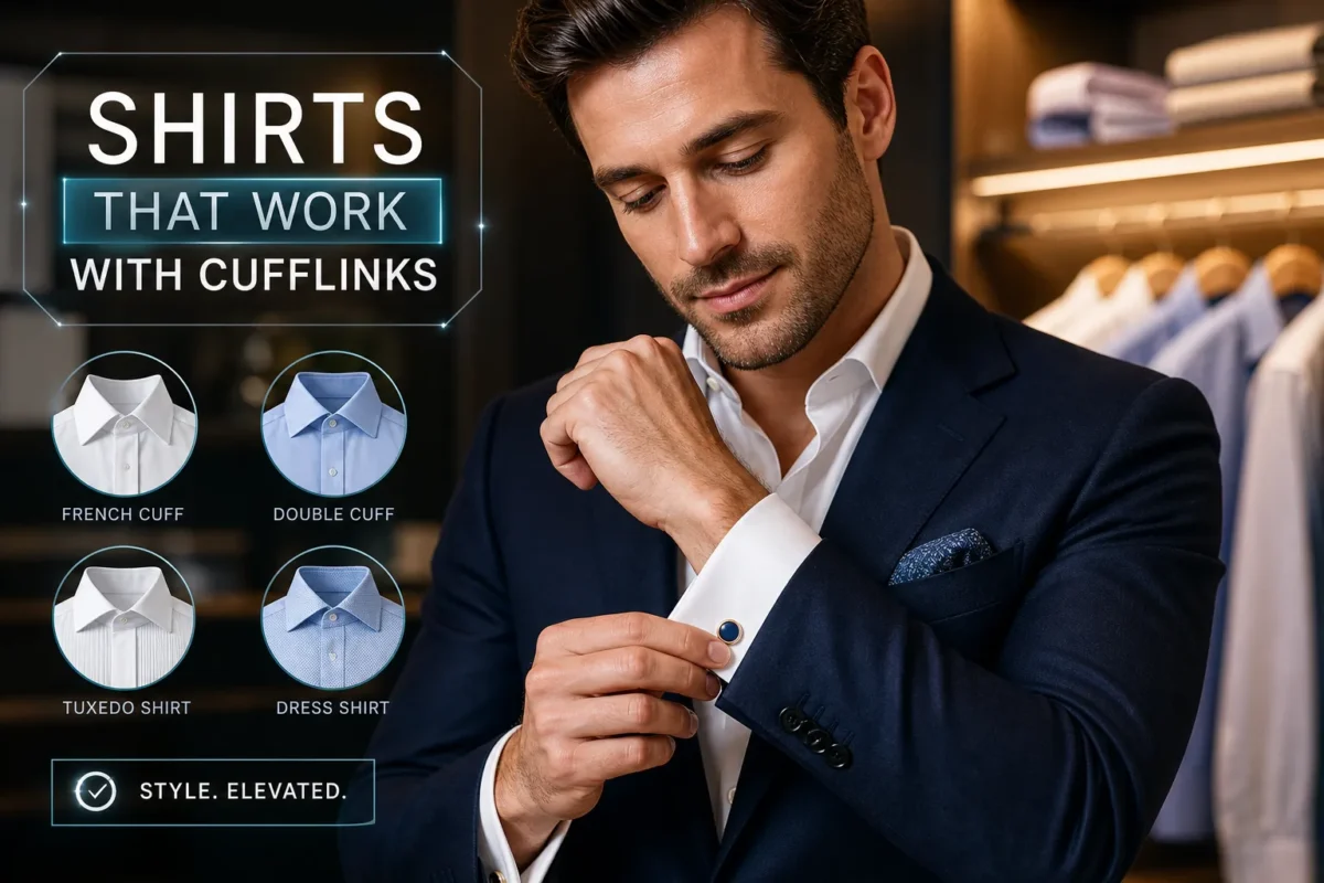 what shirts are compatible with cufflinks for beginners