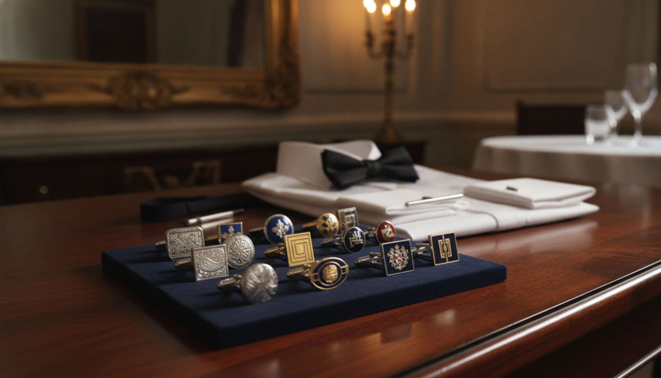 Best cufflink styles for formal events in the UK