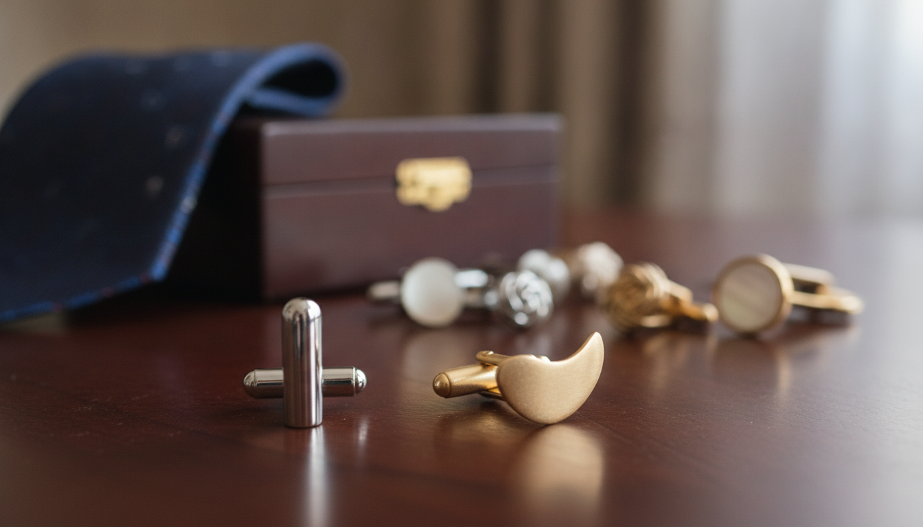 What is the difference between bullet back and whale back cufflinks?