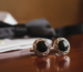 black tie cufflinks