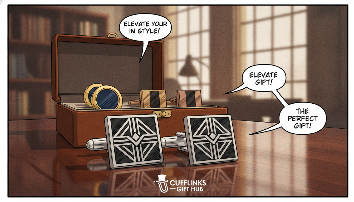 corporate gift cufflinks