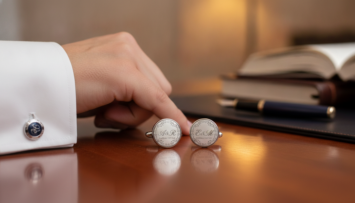 cufflinks personalised