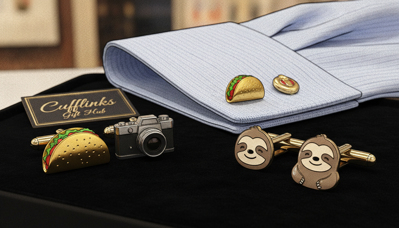 funny cufflinks for men