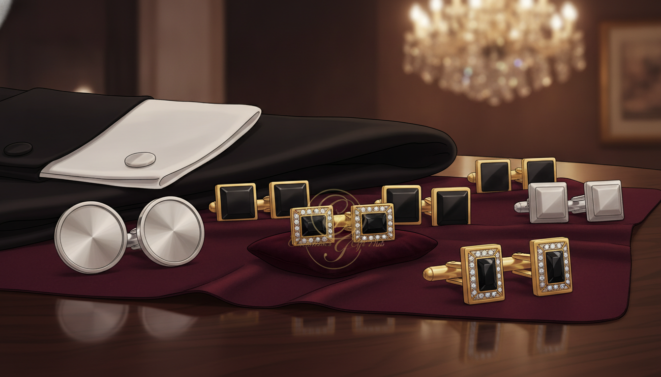 how do i choose cufflinks for a black tie event