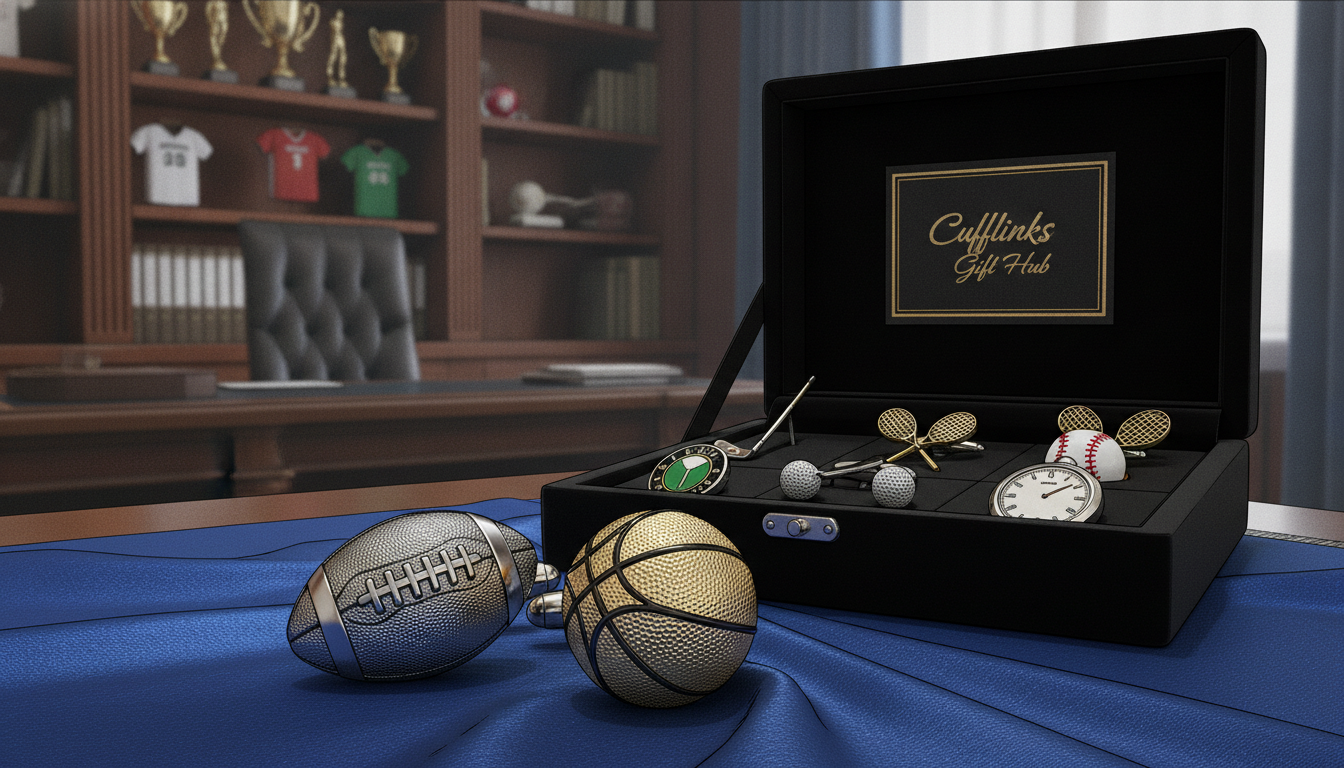 how do i find cufflinks for a sports lover
