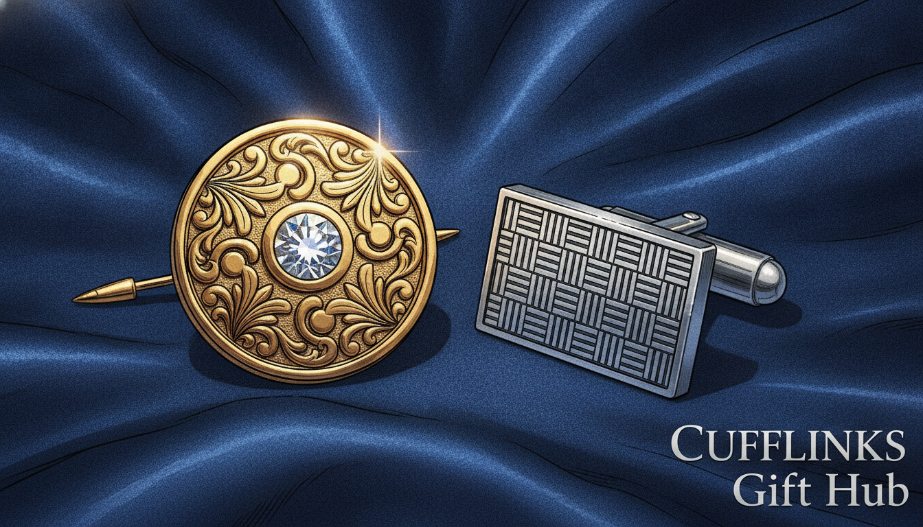 lapel pin vs cufflink