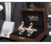 music cufflinks gift