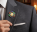 personalised lapel pin