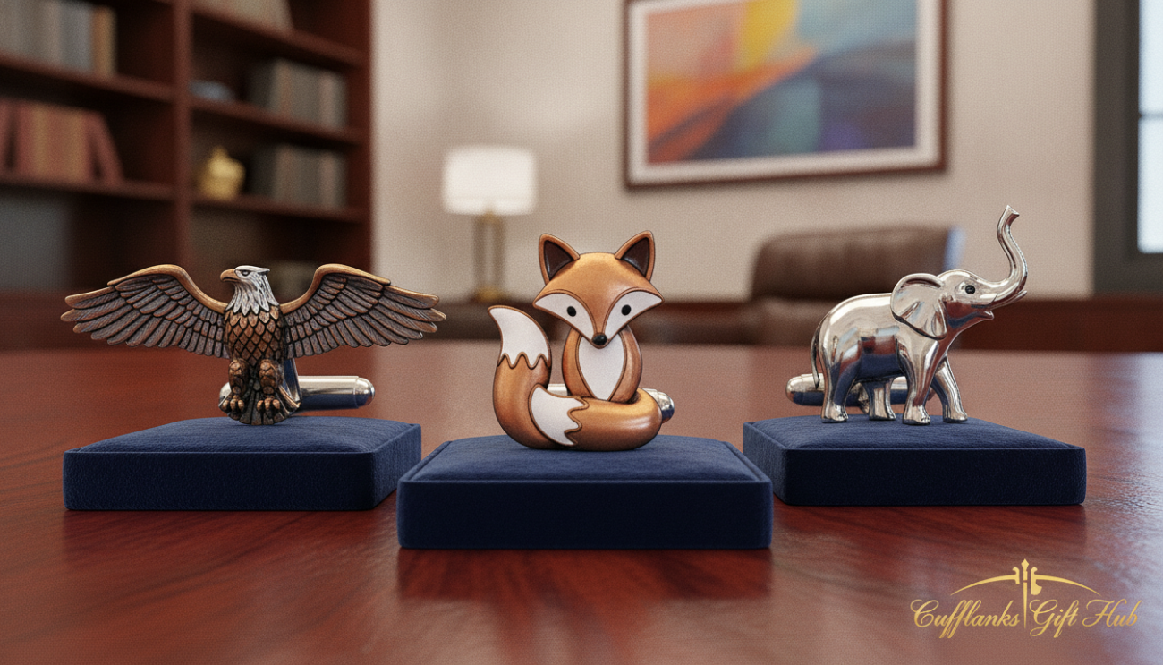 what are the best animal themed cufflinks for men