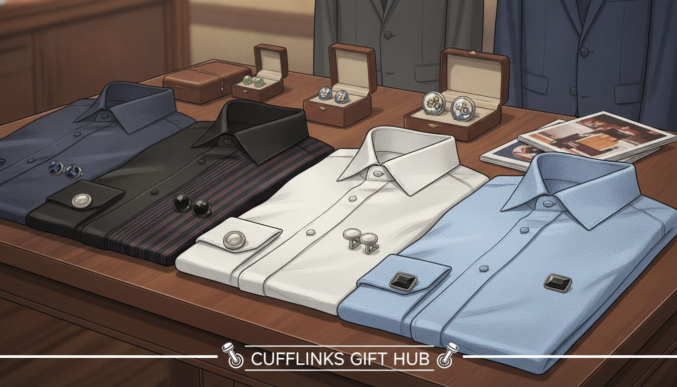 what shirts can you wear cufflinks with