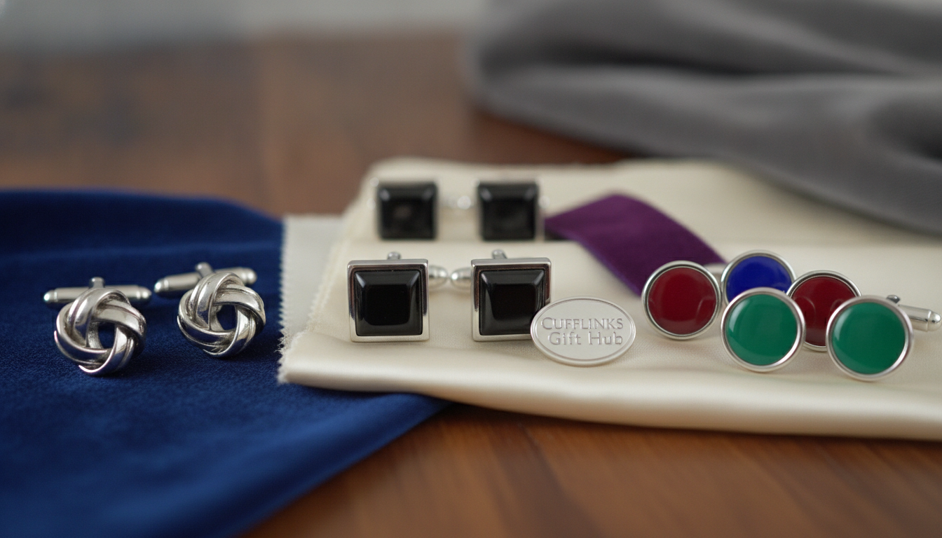 Best cufflink styles for formal events in the UK