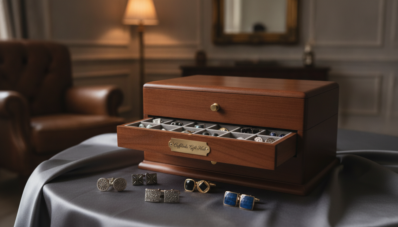 How to store cufflinks properly to prevent damage?