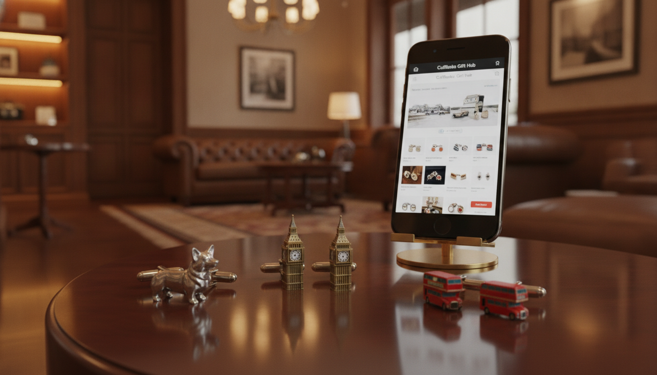 Online stores for unique novelty cufflinks UK.