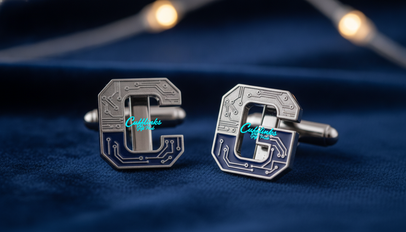 cufflinks with letters for men