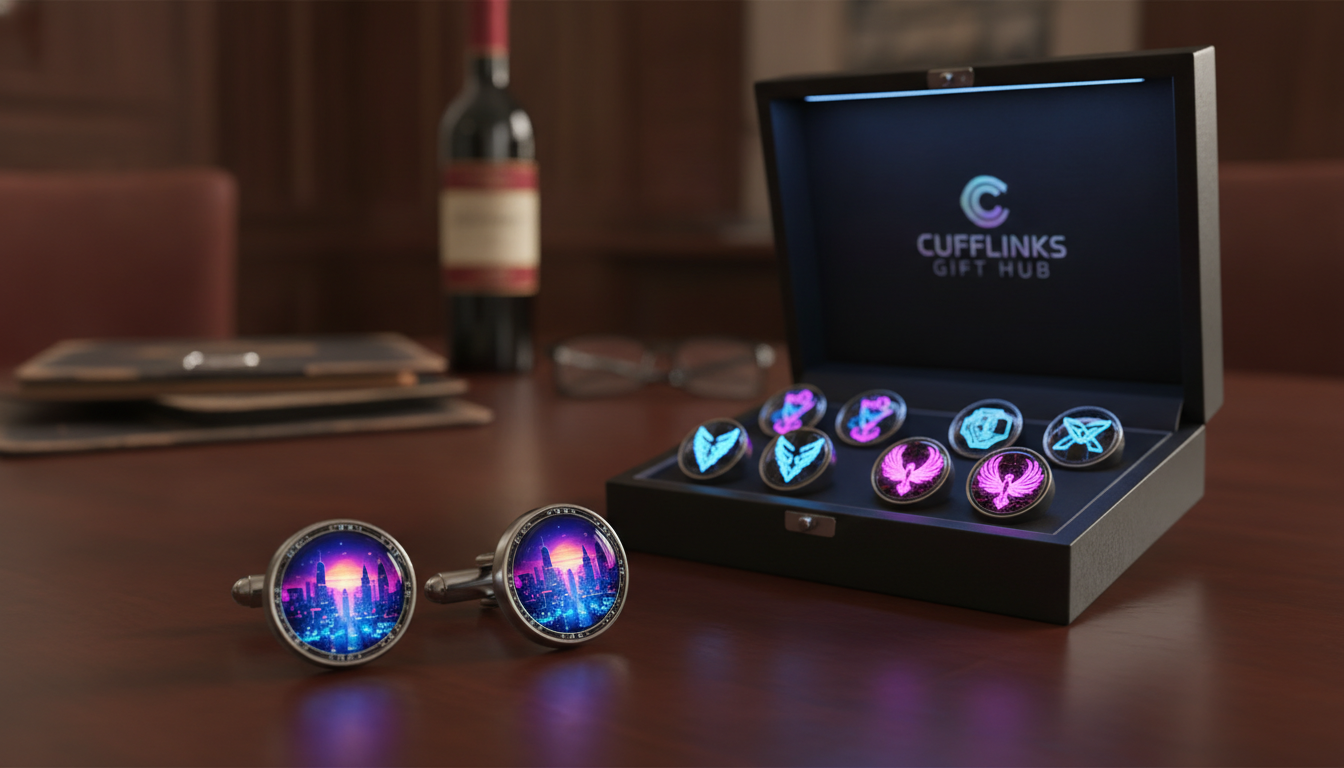 cufflinks with picture