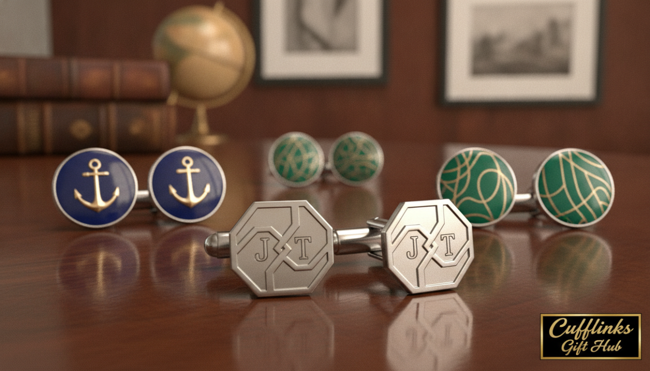 customised cufflinks