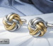 knot cufflinks