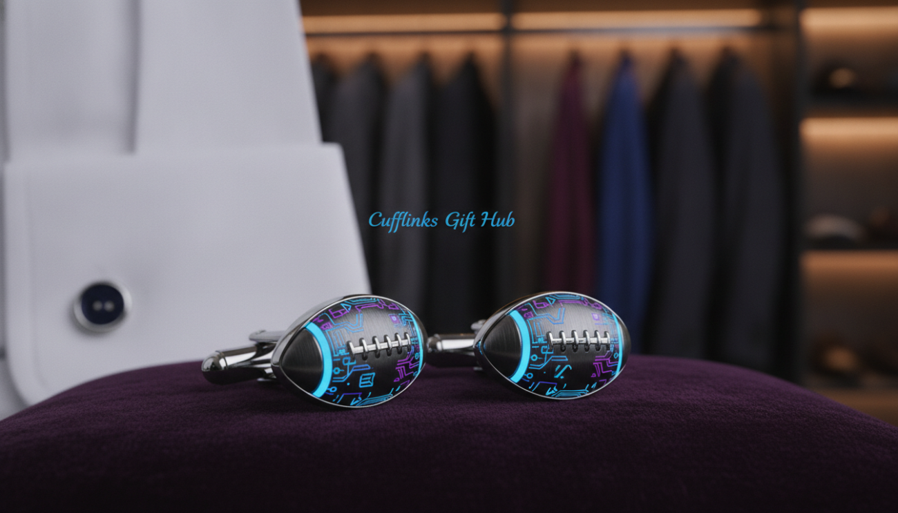 rugby cufflinks