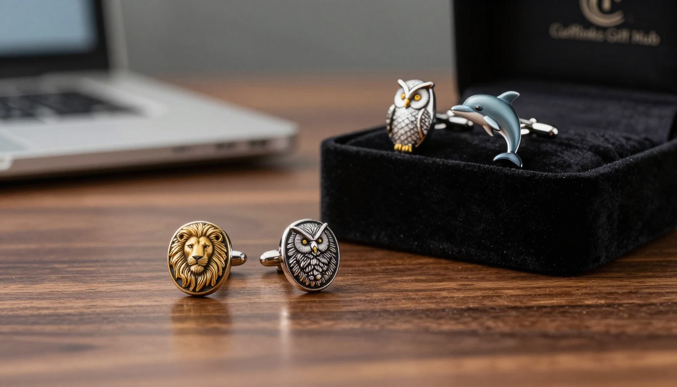 what are the best animal themed cufflinks for men