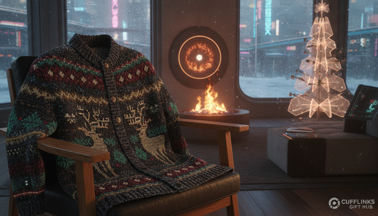 yuletide cardigan