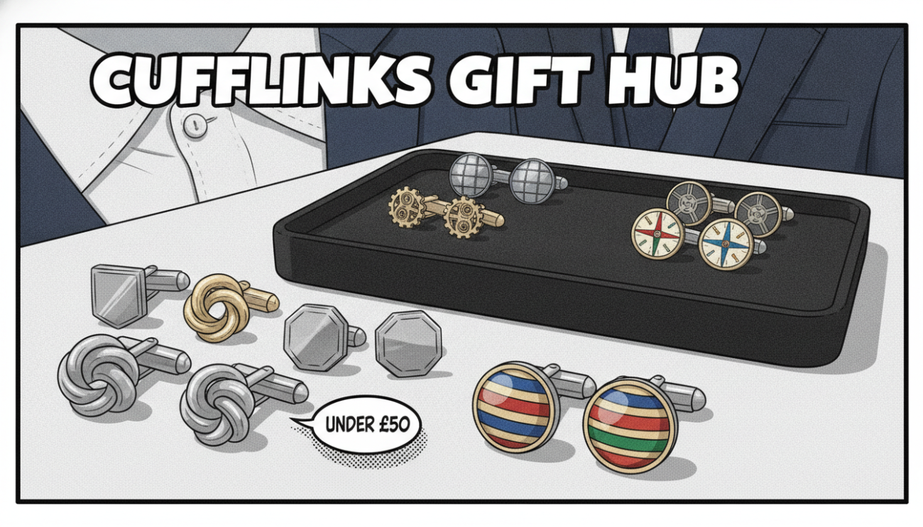 Best value cufflinks for under £50 in the UK?