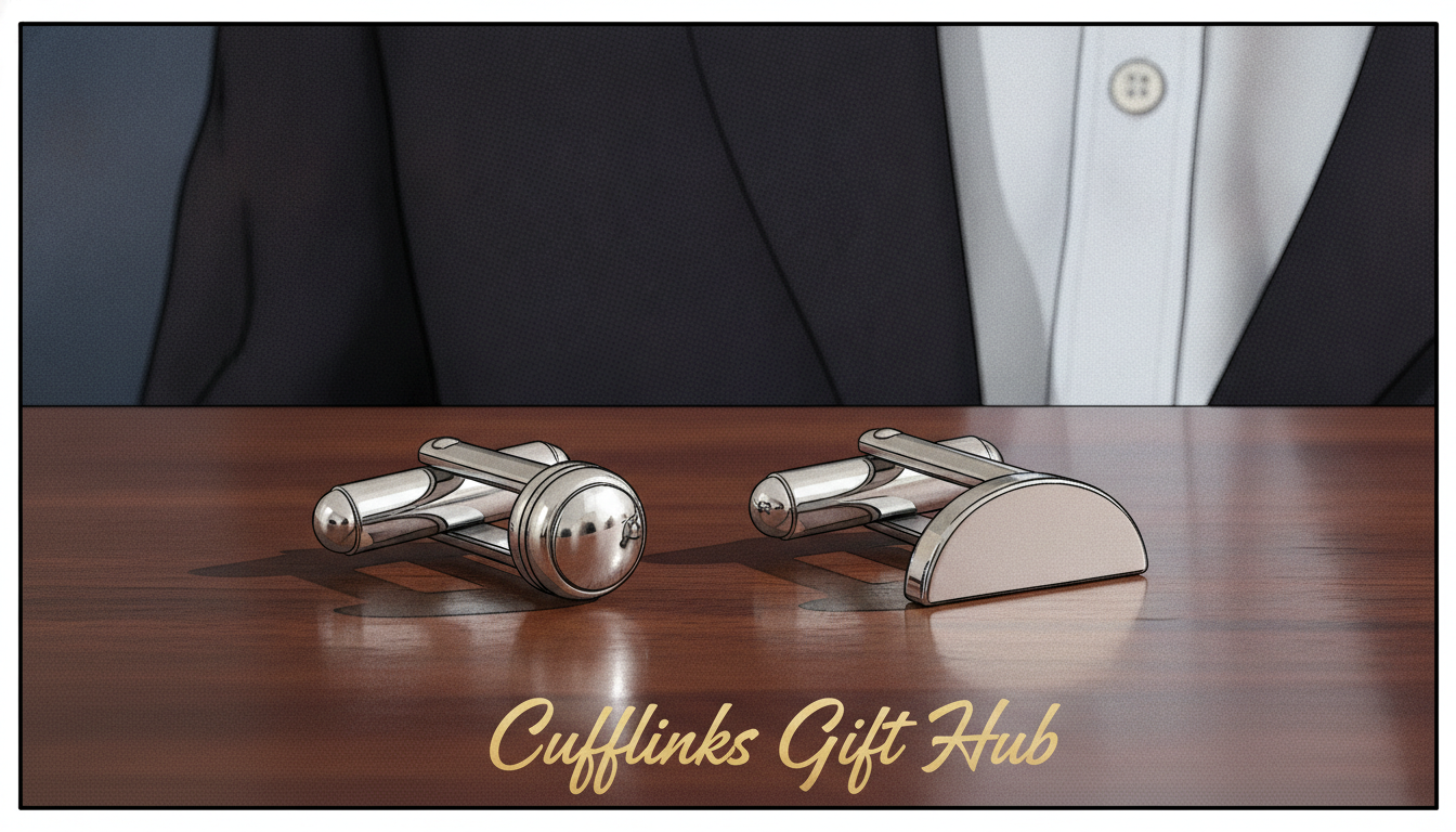 What is the difference between bullet back and whale back cufflinks?