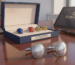 Why are cufflinks a popular choice for corporate gifts in the UK?