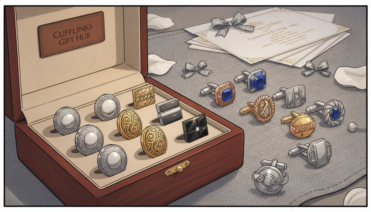 best man cufflinks