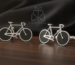 bicycle cufflinks